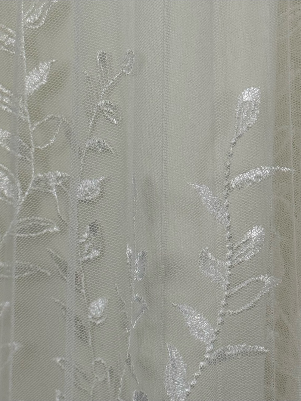 NWT MetroWear Ivory Whimsical Tulle Midi Skirt Cottagecore Fairy Romantic - Picture 6 of 13